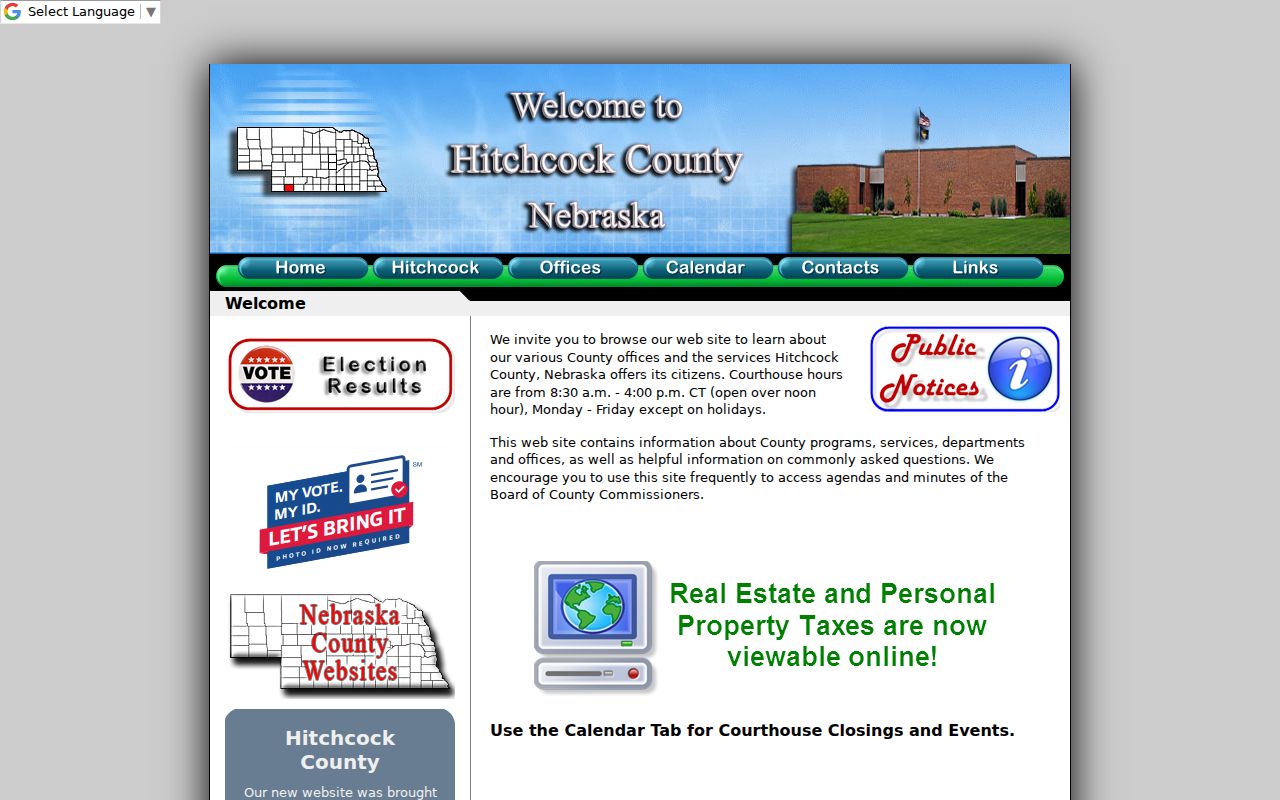 Hitchcock County court docket courthouse source